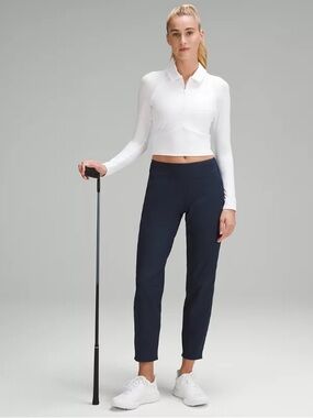Women’s Navy Slim Golf Pants - Brand Not Visible